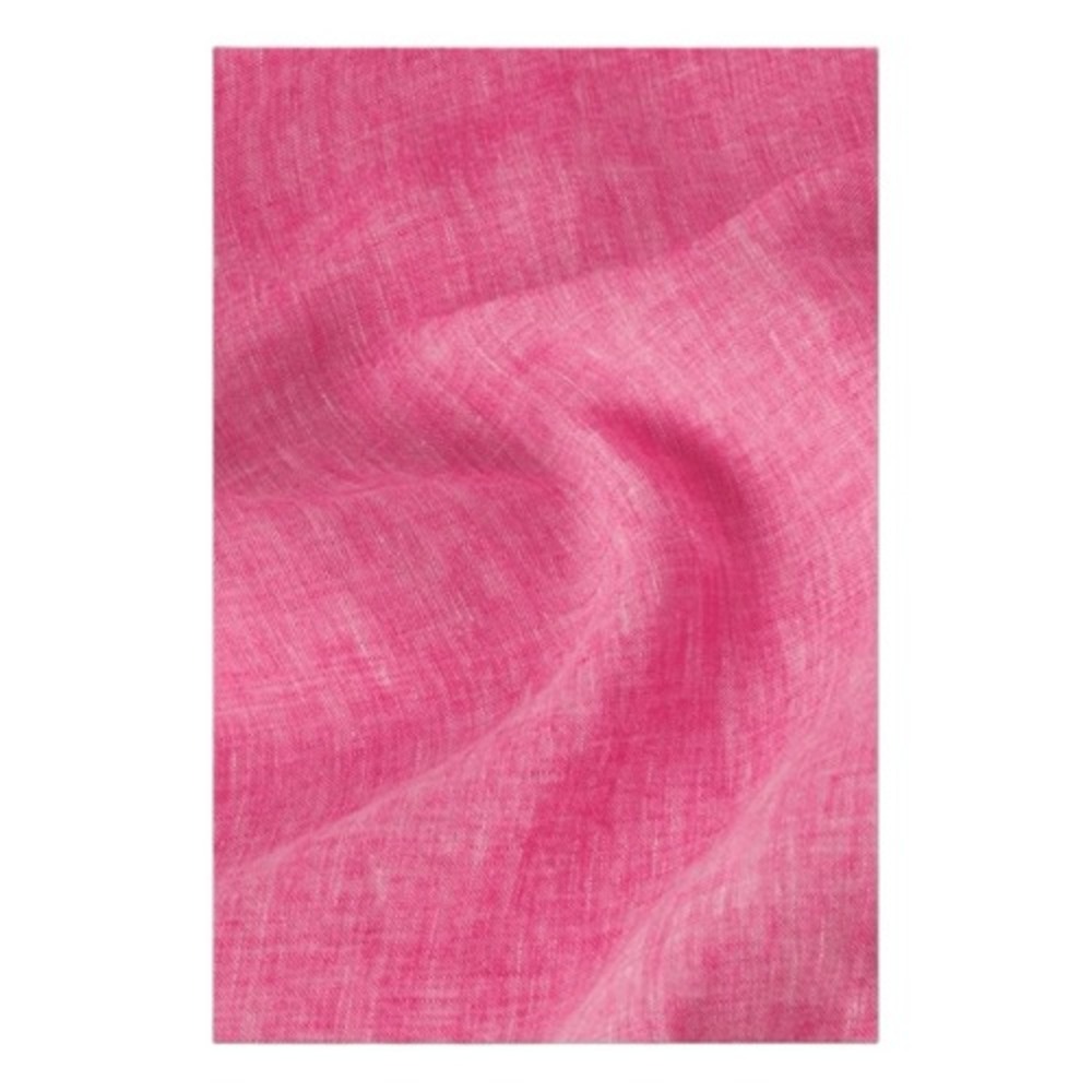 Lake Milly Linen One Shoulder Midi Dress Zinnia Pink XL - Picture 5 of 8